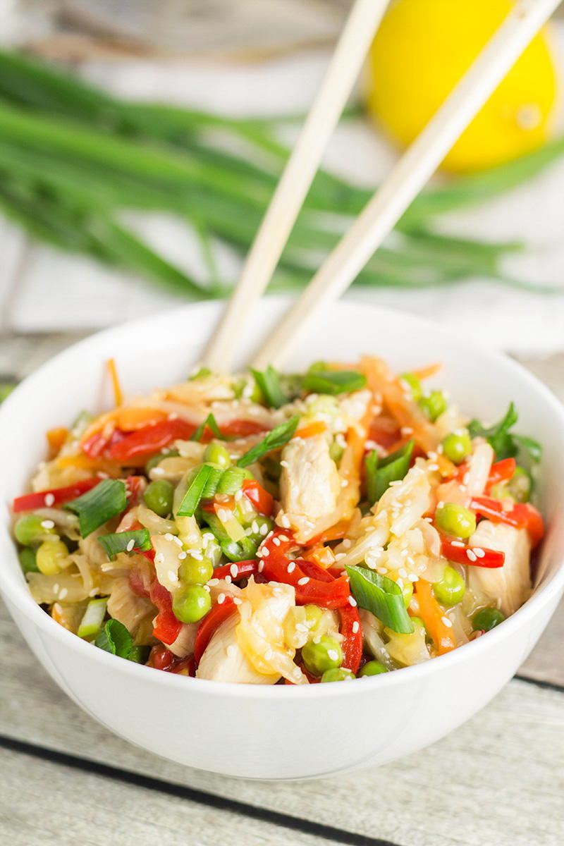 Chicken Cabbage Stir-Fry | RecipeLion.com