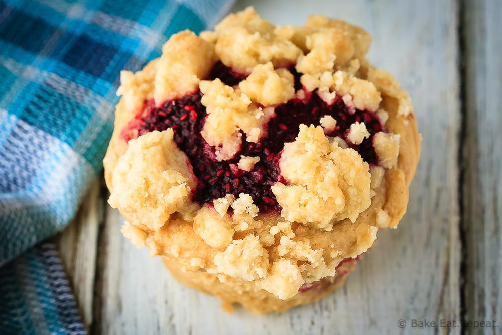 Peanut Butter and Jelly Muffins | FaveSouthernRecipes.com