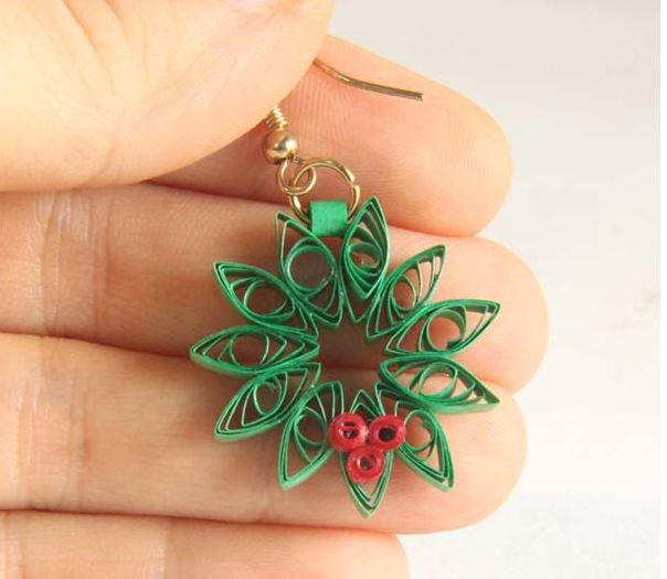 Quilled Wreath Embellishment Quilled Wreath Embellishment