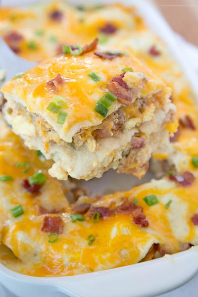 Loaded Breakfast Enchilada Casserole Loaded Breakfast Enchilada Casserole
