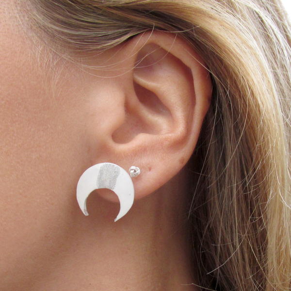 Double Horn DIY Earrings