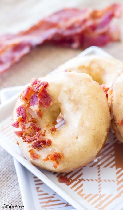 Maple Bacon Donuts Maple Bacon Donuts
