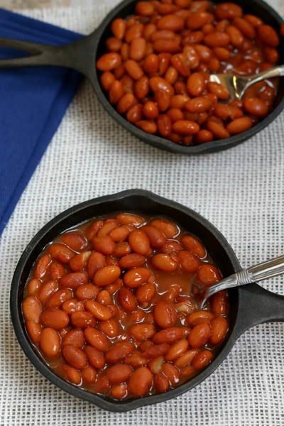 Slow Cooker Savory Baked Beans Slow Cooker Savory Baked Beans