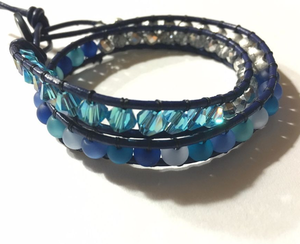 Boho Chic Beaded Wrap Bracelet Boho Chic Beaded Wrap Bracelet