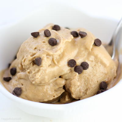 Healthy Peanut Butter Banana Ice Cream