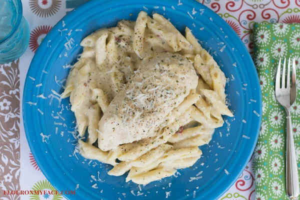 Slow Cooker Chipotle Chicken Alfredo Slow Cooker Chipotle Chicken Alfredo
