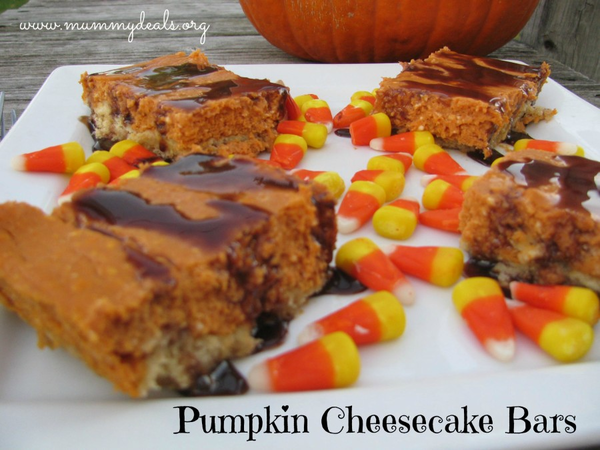 Pumpkin Cheesecake Bars Pumpkin Cheesecake Bars