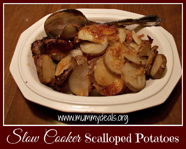 Slow Cooker Scalloped Potatoes Slow Cooker Scalloped Potatoes