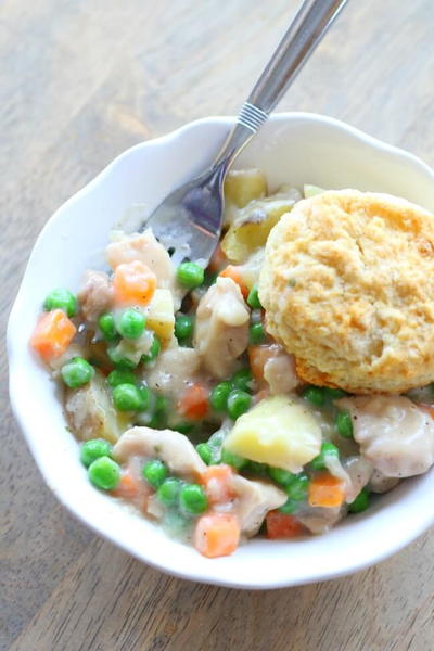 Slow Cooker Homemade Chicken Pot Pie Slow Cooker Homemade Chicken Pot Pie