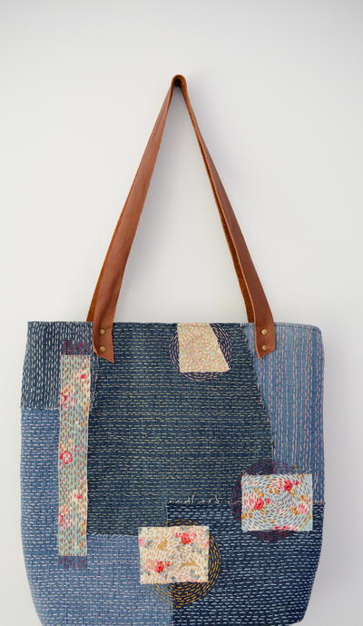 Sashiko Denim Bag