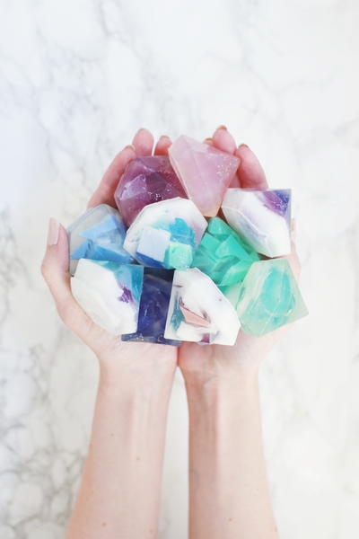 Gemstone Soap DIY Wedding Favor