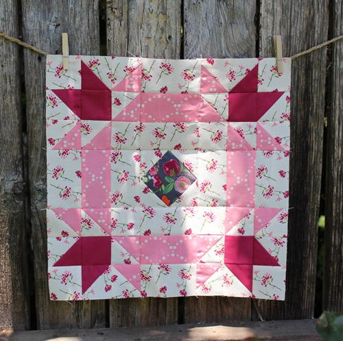 Blossoms of Hope Quilt Block Blossoms of Hope Quilt Block