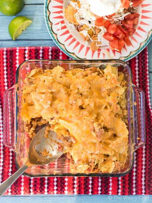 Easy Cheesy Nacho Casserole Easy Cheesy Nacho Casserole