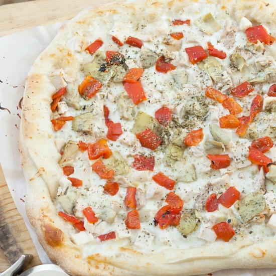 Chicken Ranch Pizza Chicken Ranch Pizza