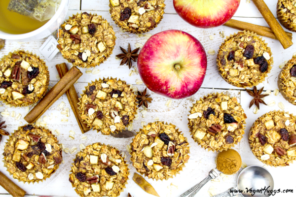 Apple Cinnamon Baked Oatmeal Muffins Apple Cinnamon Baked Oatmeal Muffins