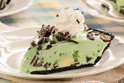 Minty Ice Cream Pie