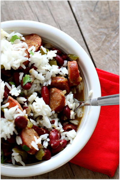 Delicious Slow Cooker Red Beans and Rice Delicious Slow Cooker Red Beans and Rice