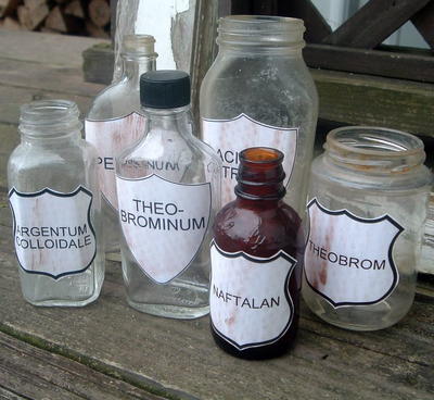 Pottery Barn Apothecary Jars