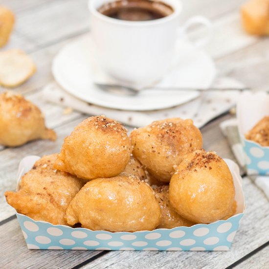 Greek Honey and Walnut Balls Loukoumades Greek Honey and Walnut Balls (Loukoumades)