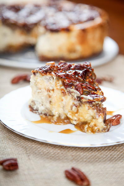 Pecan Pie Cheesecake Pecan Pie Cheesecake
