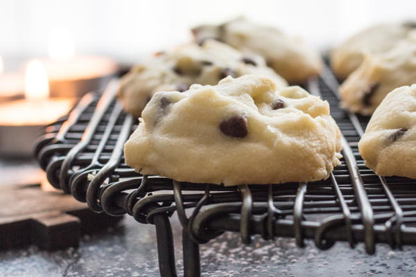 Easy Chocolate Chip Whipped Shortbread Easy Chocolate Chip Whipped Shortbread