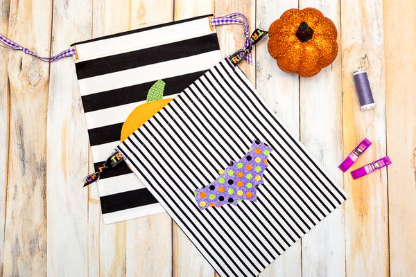 Halloween Trick or Treat Bag Tutorial
