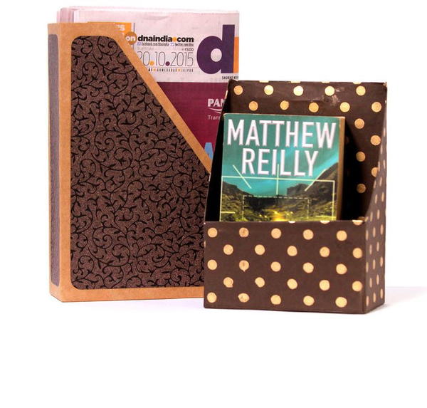 Classy Upcycled DIY Desk Organizers Classy Upcycled DIY Desk Organizers