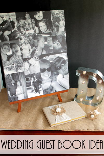 Wedding Guest Book Idea Wedding Guest Book Idea