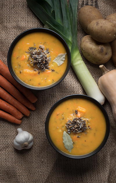 Vegan Butternut Squash Soup Vegan Butternut Squash Soup