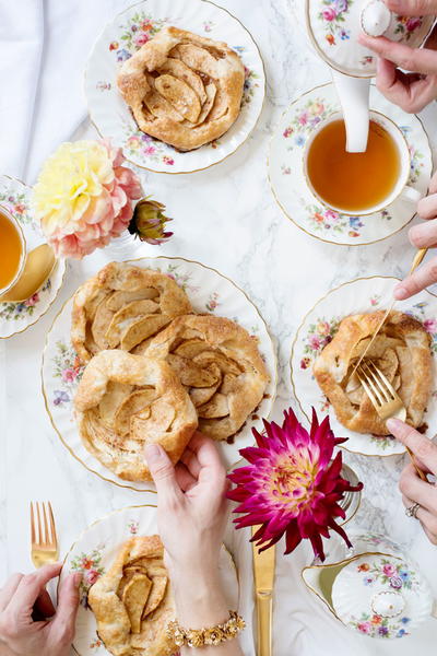 Apple Cream Cheese Galettes Apple Cream Cheese Galettes