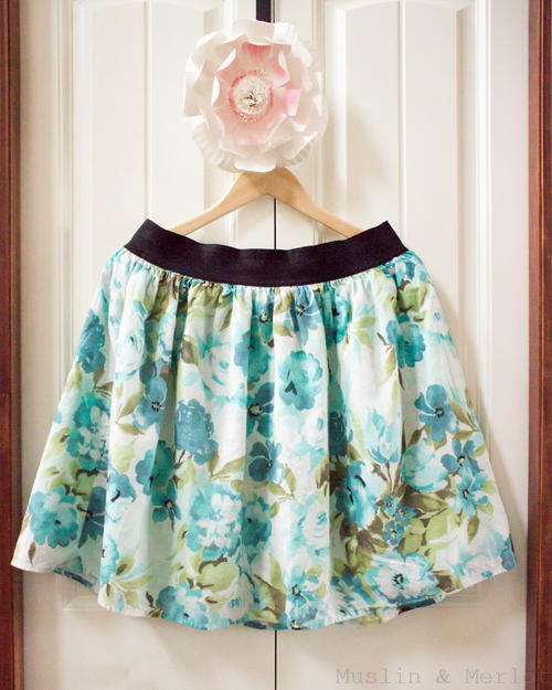 Easy DIY Skirt Tutorial