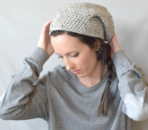 Beginner One Skein East Village Slouch Hat Beginner One Skein East Village Slouch Hat