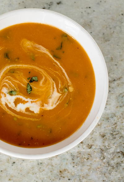 Creamy Tomato Soup with Parmesan Creamy Tomato Soup with Parmesan