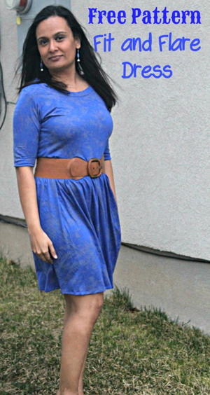 Fit and Flare Dress Pattern Fit and Flare Dress Pattern