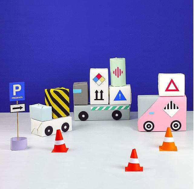 Hit the Road Printable Wrapping Paper Hit the Road Printable Wrapping Paper