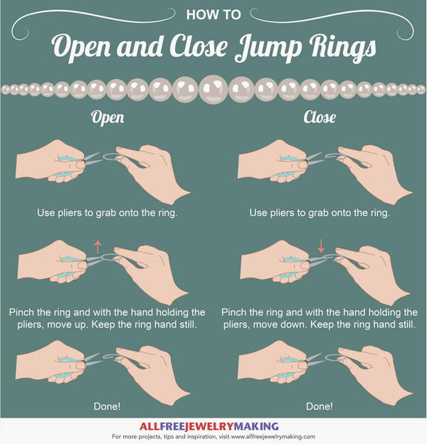 How to Open and Close Jump Rings How to Open and Close Jump Rings