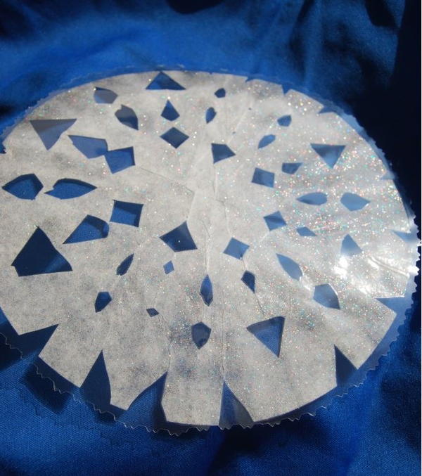 Coffee Filter Snowflakes Coffee Filter Snowflakes