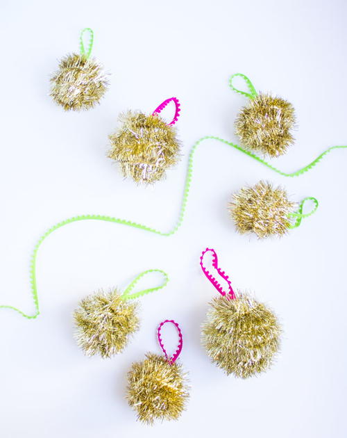 Unique Tinsel Garland Homemade Ornaments Unique Tinsel Garland Homemade Ornaments