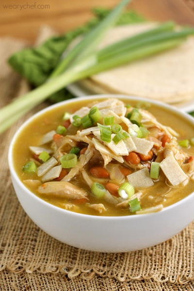 Easy Chicken Enchilada Soup Easy Chicken Enchilada Soup