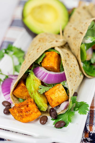 Southwestern Veggie Wraps Southwestern Veggie Wraps