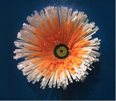 Fabulously Fringed Paper Daisy