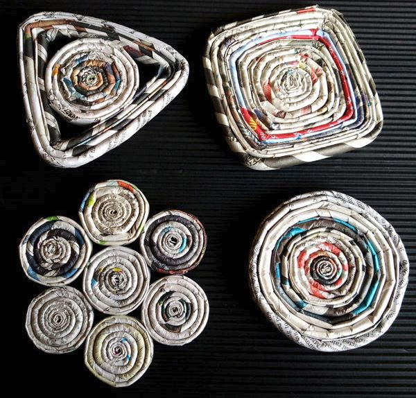 Rad Recycled Paper Homemade Coasters Rad Recycled Paper Homemade Coasters