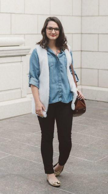 Tory Burch-Inspired Vest Tory Burch-Inspired Vest