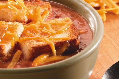Tomato 'n' Grilled Cheese Soup