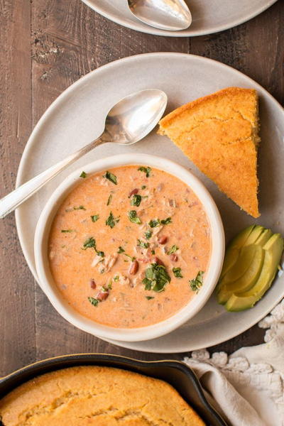 Delicious Slow Cooker Cream Cheese Chicken Chili Delicious Slow Cooker Cream Cheese Chicken Chili