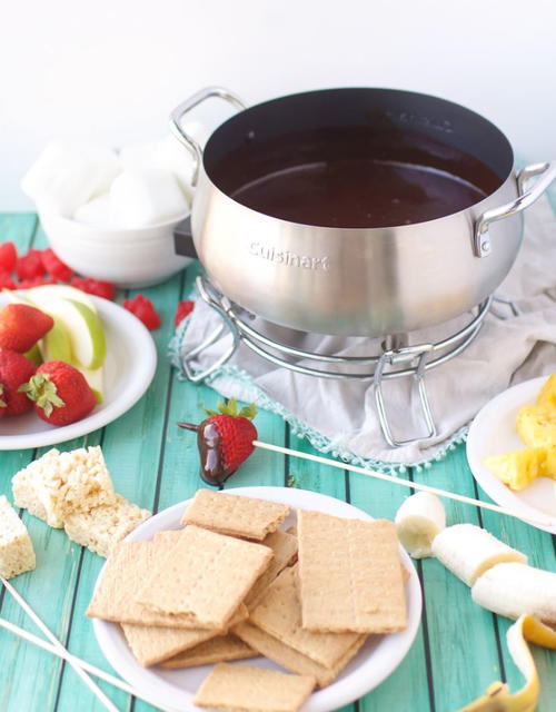 Homemade Chocolate Fondue Homemade Chocolate Fondue