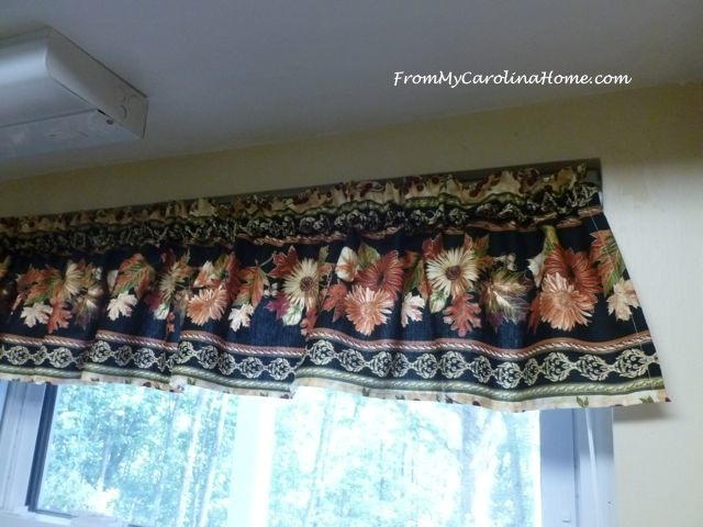 Autumn Kitchen Window Valence