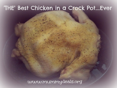 Best Whole Chicken in Slow Cooker Recipe 