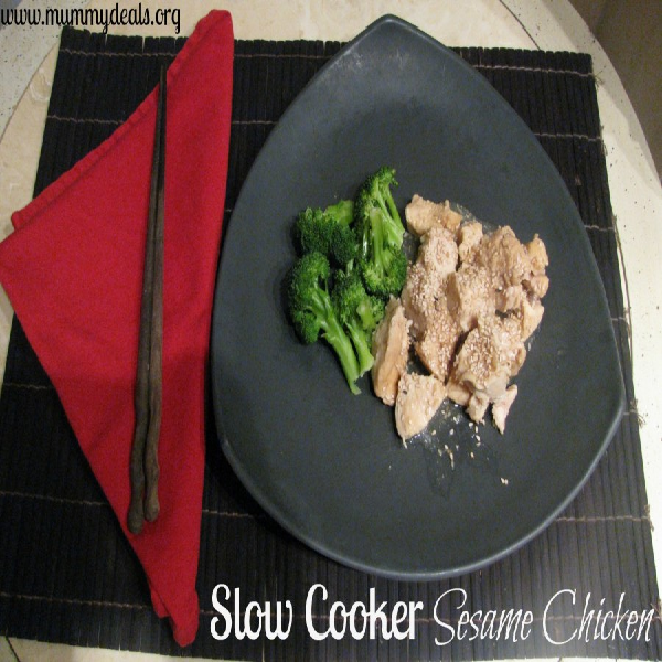 Slow Cooker Sesame Chicken Slow Cooker Sesame Chicken