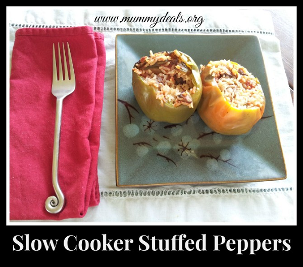 Slow Cooker Stuffed Peppers Slow Cooker Stuffed Peppers